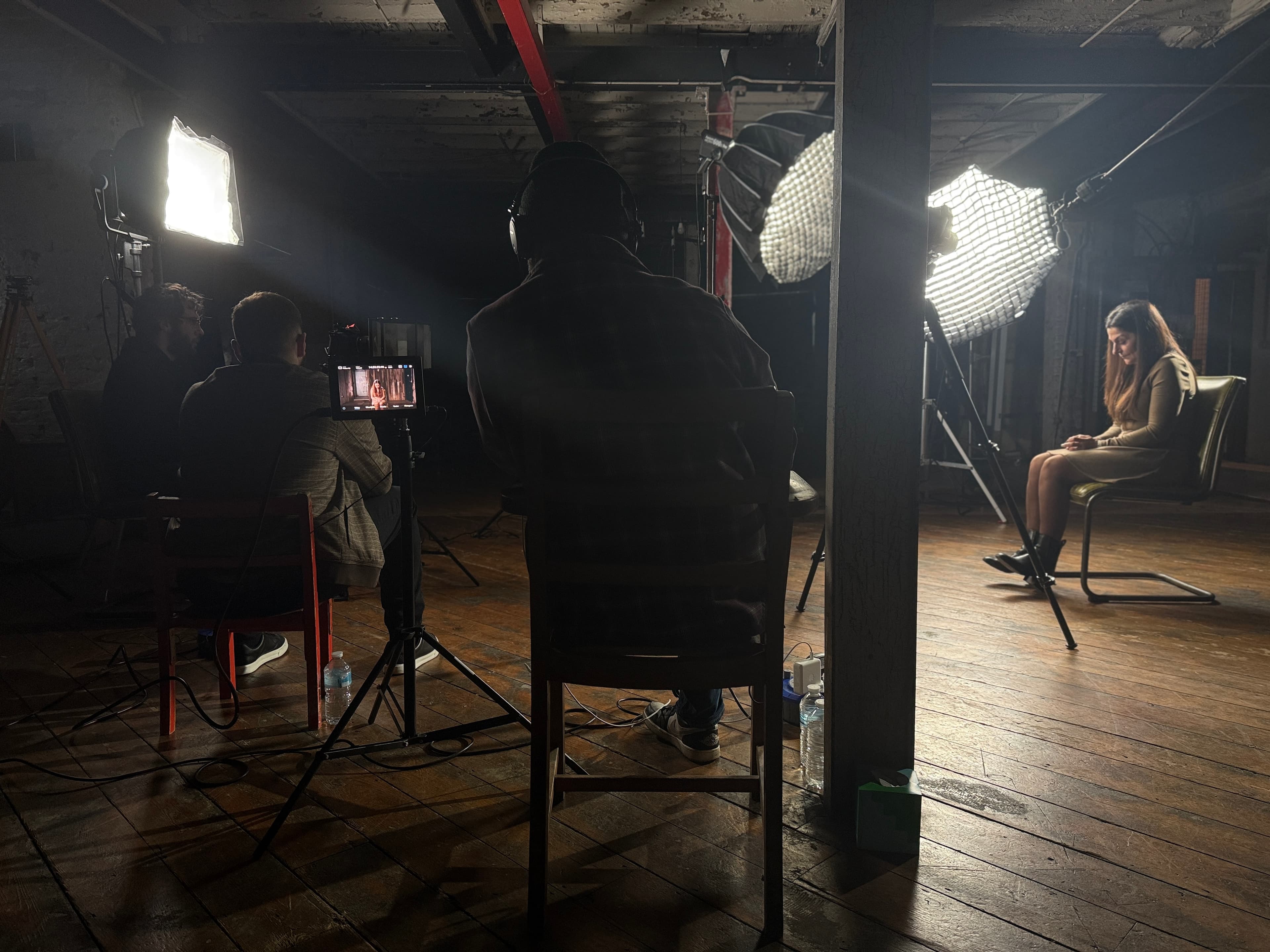 On set